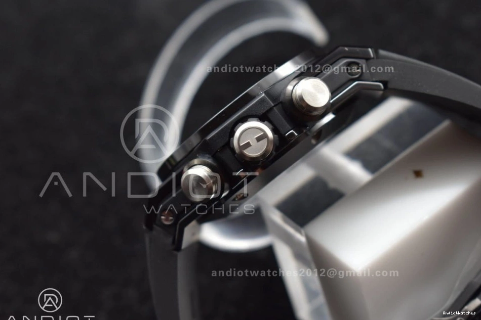 Strap Titanium 1:1 Black Best Unico Skeleton Edition Dial Sporty Bang Big Black On ZF 898 Rubber Hublot A 1224